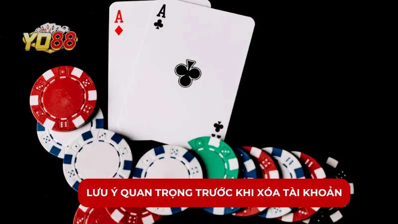 Lưu ý quan trọng trước khi xóa tài khoản