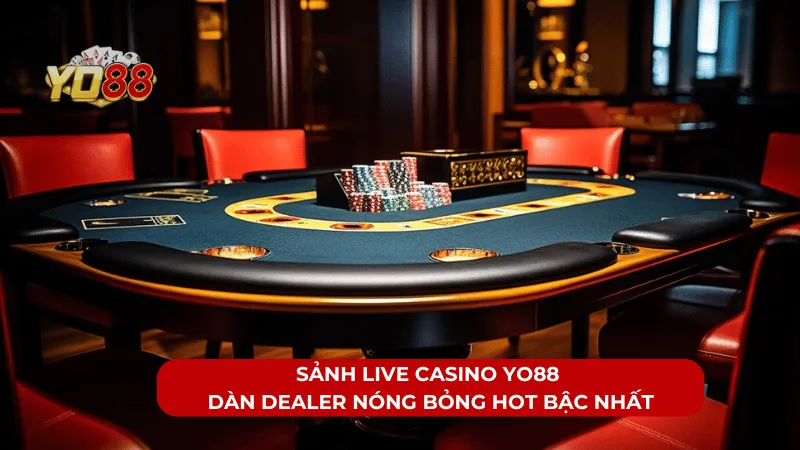 Sảnh Live Casino YO88 - Dàn Dealer Nóng Bỏng HOT Bậc Nhất